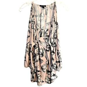 Roz & Ali 2X Women's Top Cut Outs Pink Shirt Blouse Plus Size 18W 20W 2XL XXL